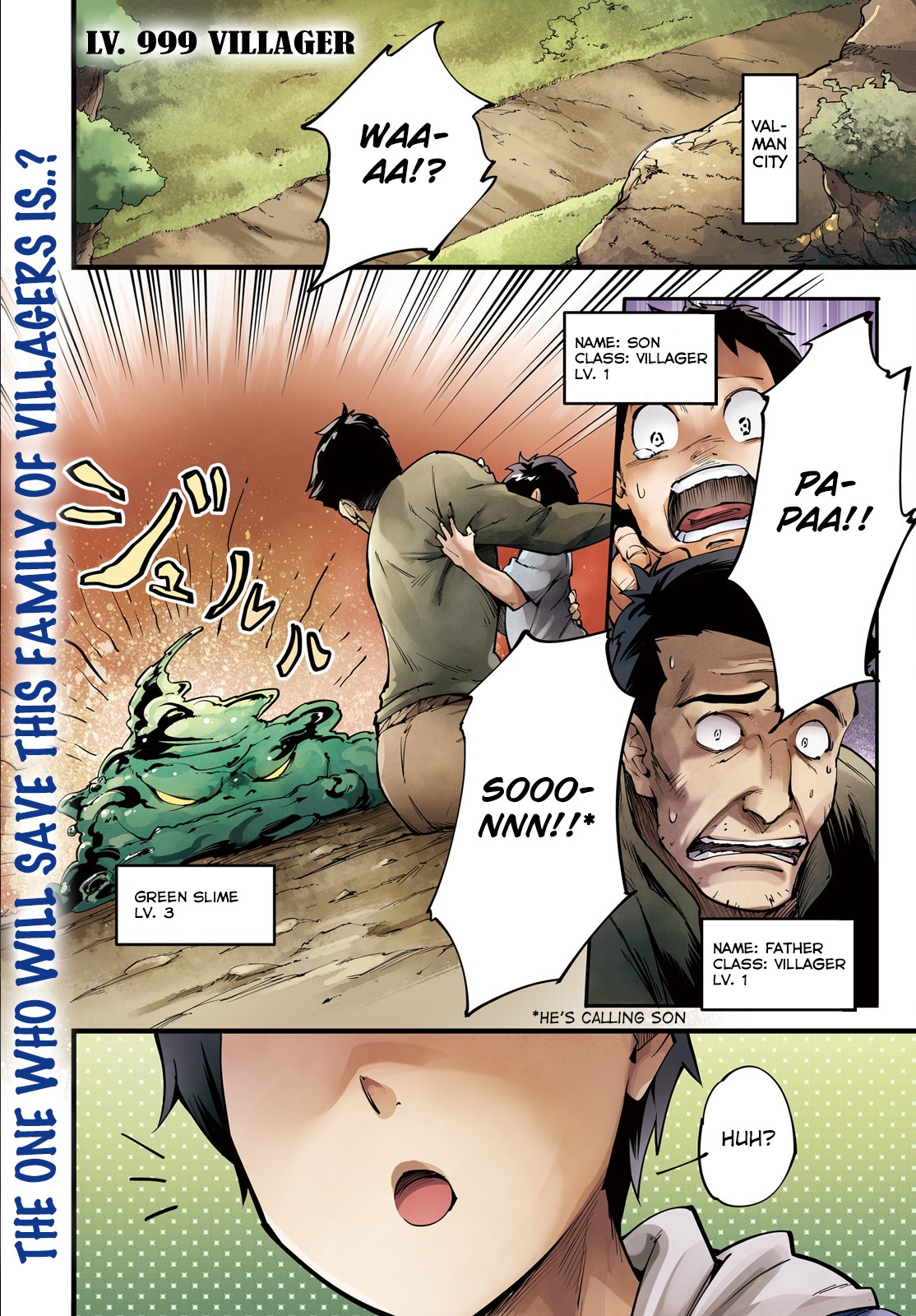 LV999 no Murabito Chapter 1 page 2 - Chapter 1