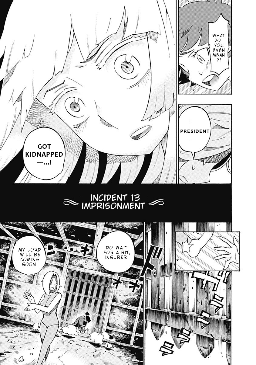 Lycanthrope Bouken Hoken Chapter 13 page 4 - Chapter 13: Incident 13 Imprisonment