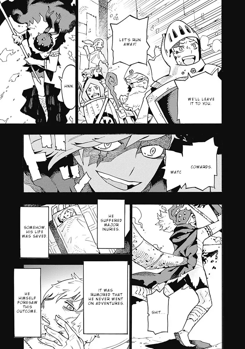 Lycanthrope Bouken Hoken Chapter 17 page 12 - Chapter 17: Incident 17 A man named shinigami