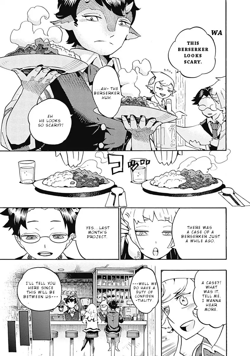Lycanthrope Bouken Hoken Chapter 17 page 4 - Chapter 17: Incident 17 A man named shinigami