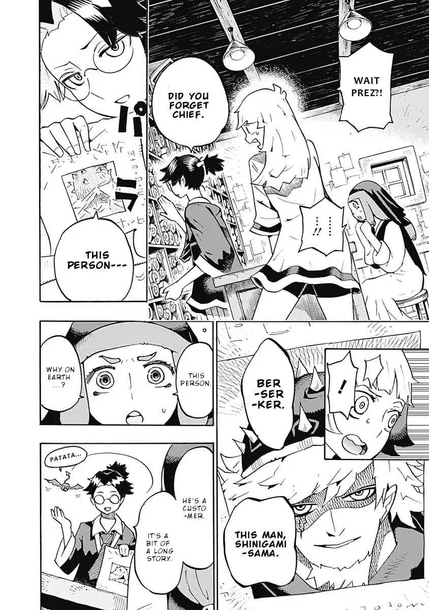 Lycanthrope Bouken Hoken Chapter 17 page 7 - Chapter 17: Incident 17 A man named shinigami