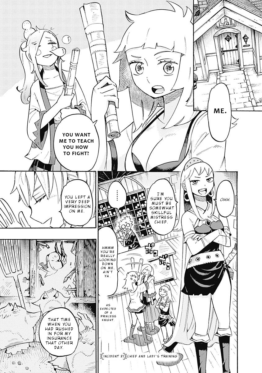 Lycanthrope Bouken Hoken Chapter 21 page 2 - Chapter 21: Incident 21 Chief and Lady's training