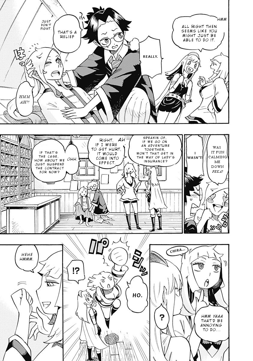 Lycanthrope Bouken Hoken Chapter 21 page 4 - Chapter 21: Incident 21 Chief and Lady's training