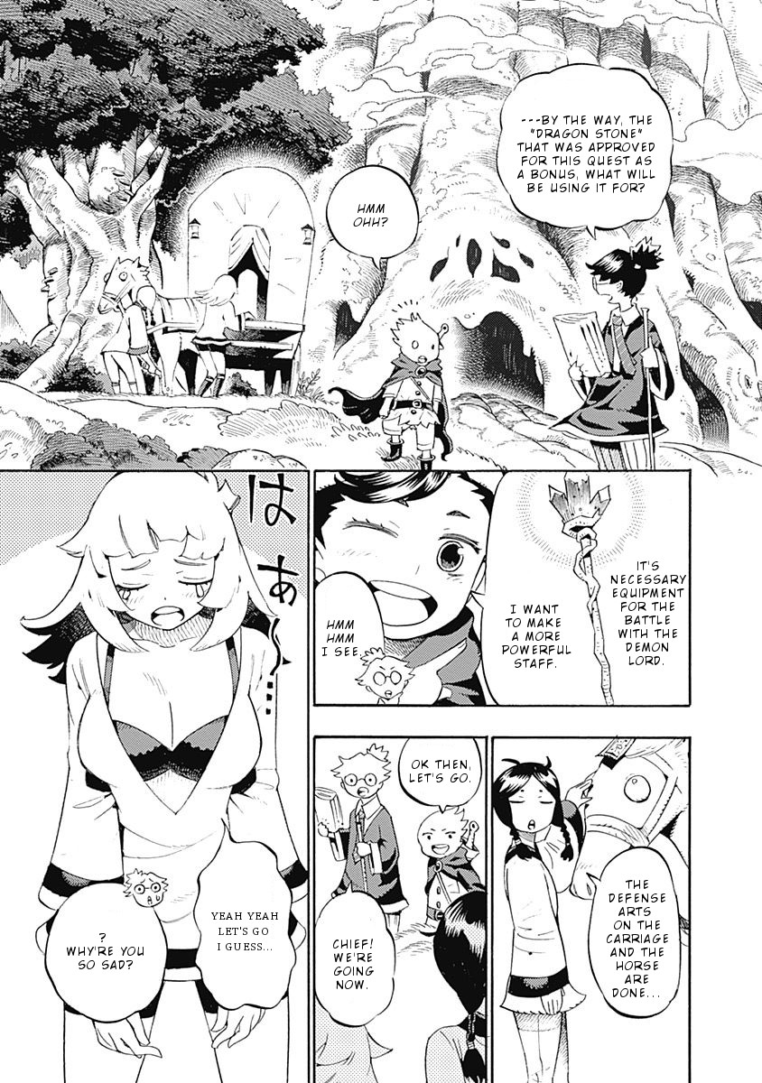 Lycanthrope Bouken Hoken Chapter 24 page 8 - Chapter 24: Incident 24 Dungeon . Dryad
