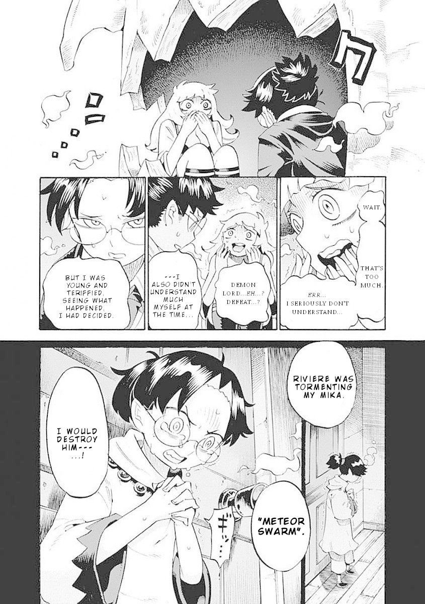 Lycanthrope Bouken Hoken Chapter 28 page 13 - Chapter 28: Incident 28 Meteor Swarm