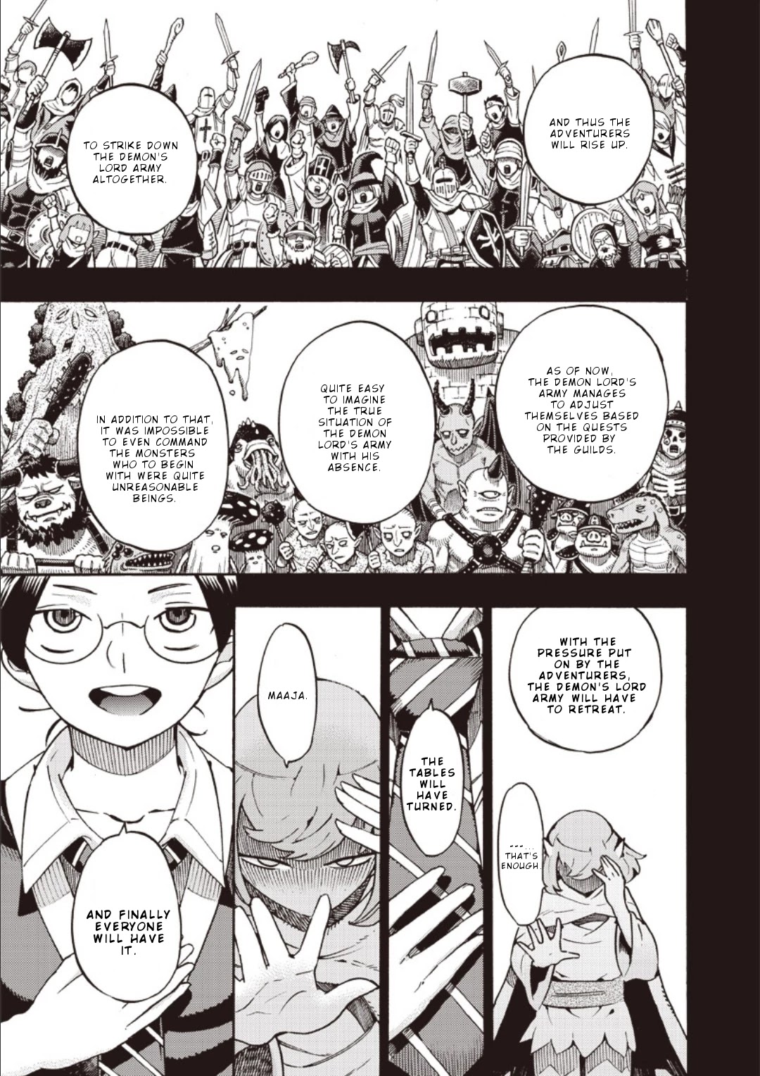 Lycanthrope Bouken Hoken Chapter 42 page 28 - Chapter 42: Incident 42 World Order