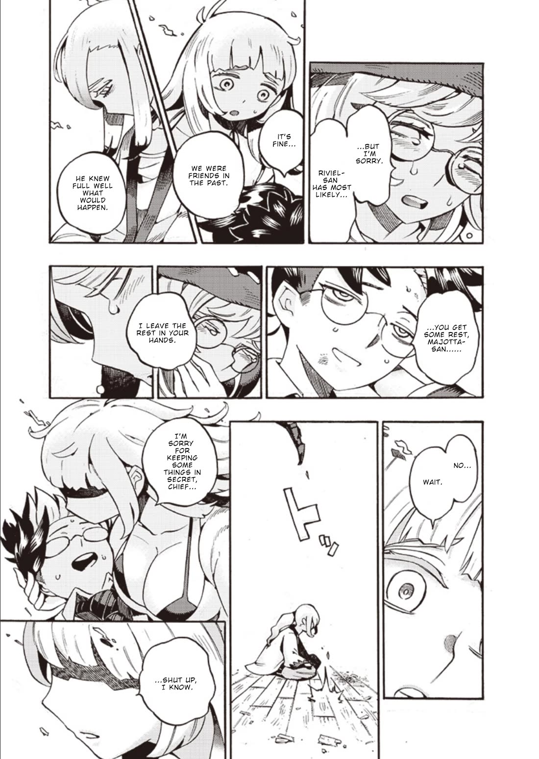 Lycanthrope Bouken Hoken Chapter 43 page 22 - Chapter 43: Chief
