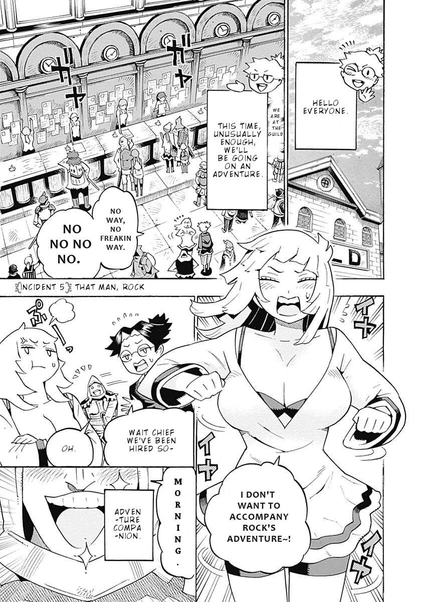 Lycanthrope Bouken Hoken Chapter 5 page 2 - Chapter 5: Incident 5 That Man, Rock