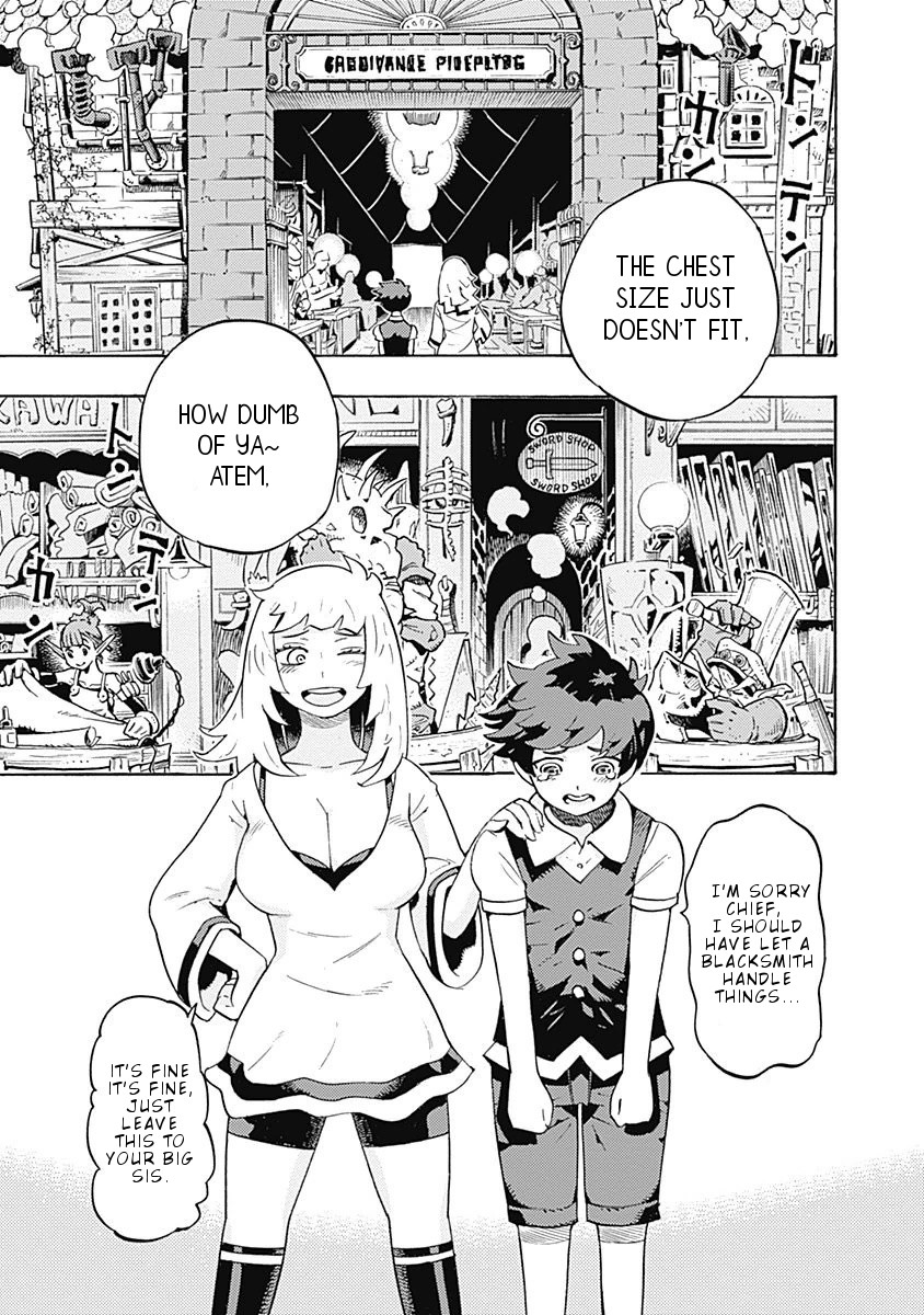 Lycanthrope Bouken Hoken Chapter 9 page 3 - Chapter 9: Incident 9 Atem and Chief goes shopping.