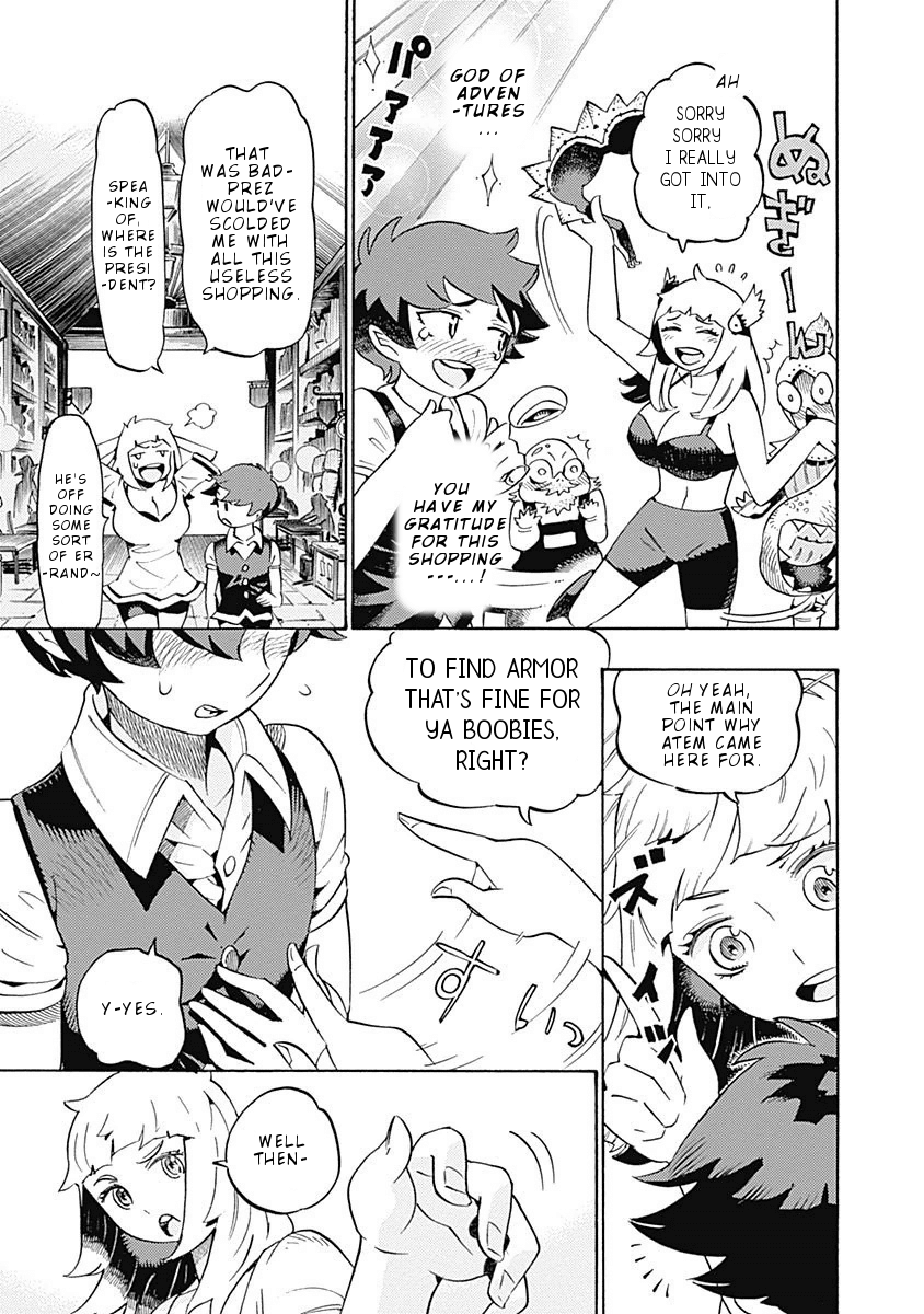 Lycanthrope Bouken Hoken Chapter 9 page 9 - Chapter 9: Incident 9 Atem and Chief goes shopping.