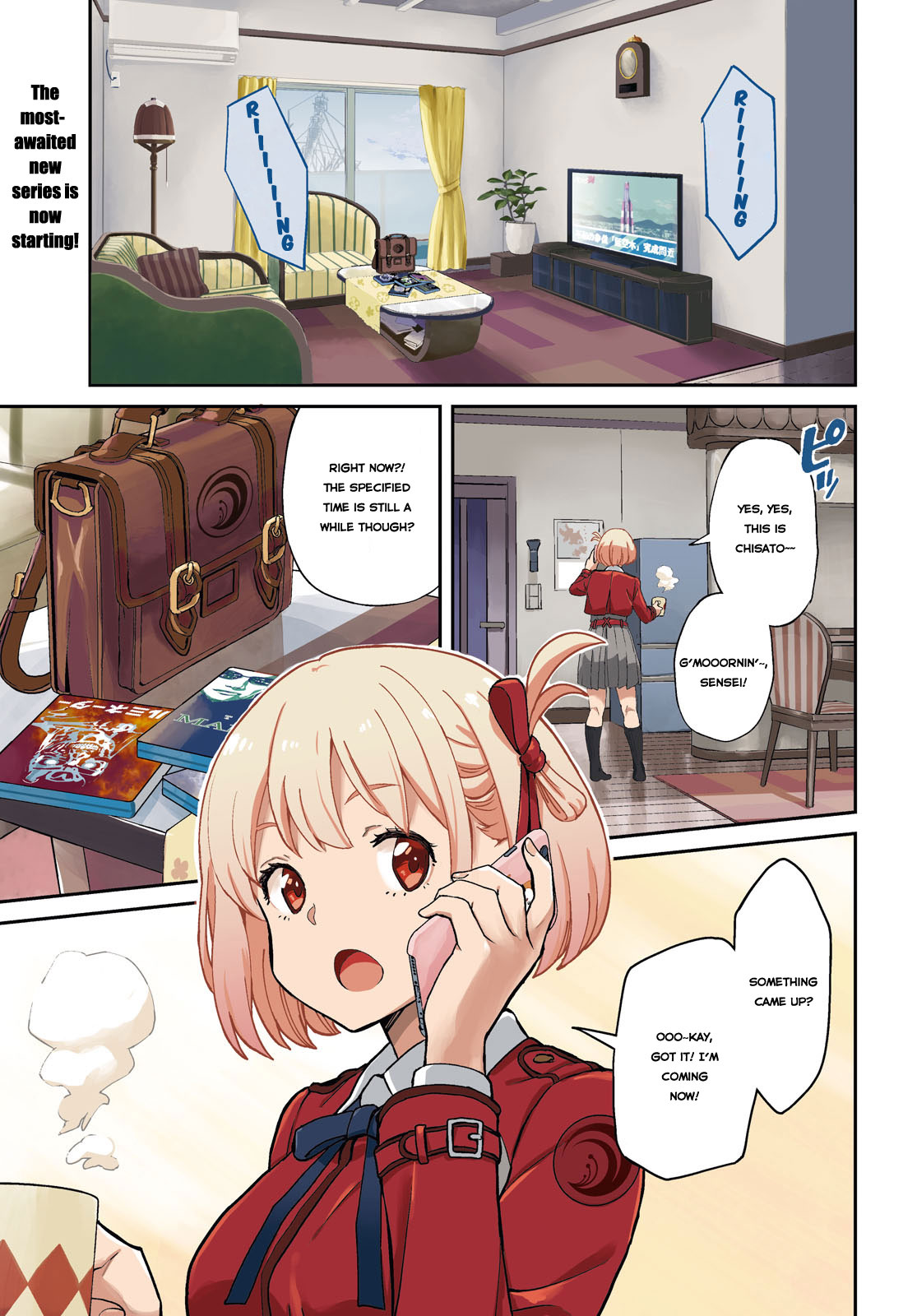 Lycoris Recoil Chapter 1 page 1 - Chapter 1