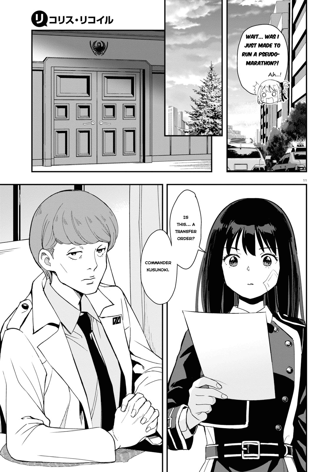 Lycoris Recoil Chapter 1 page 14 - Chapter 1