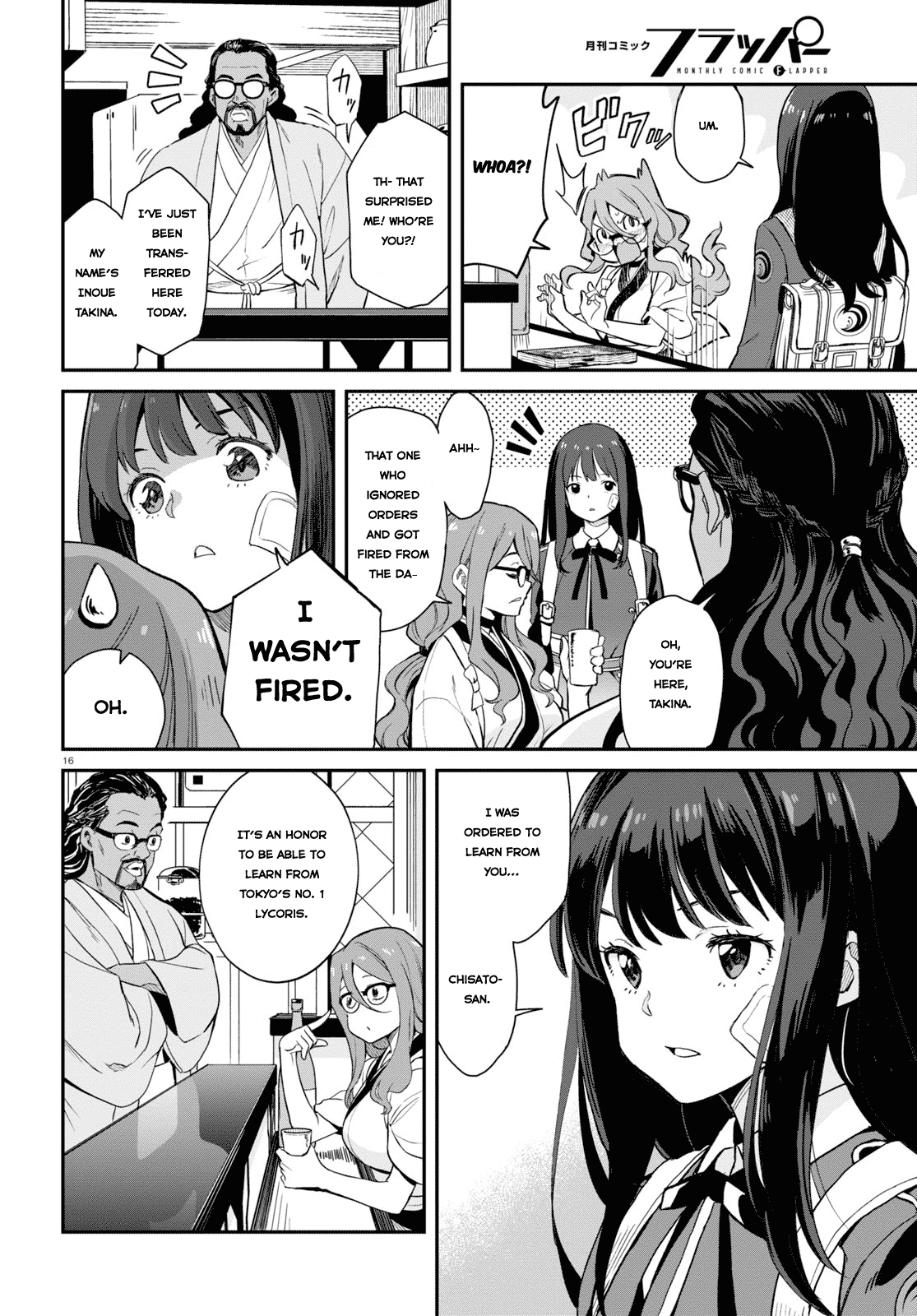 Lycoris Recoil Chapter 1 page 19 - Chapter 1