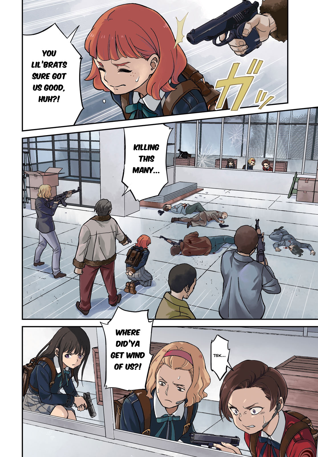 Lycoris Recoil Chapter 1 page 4 - Chapter 1