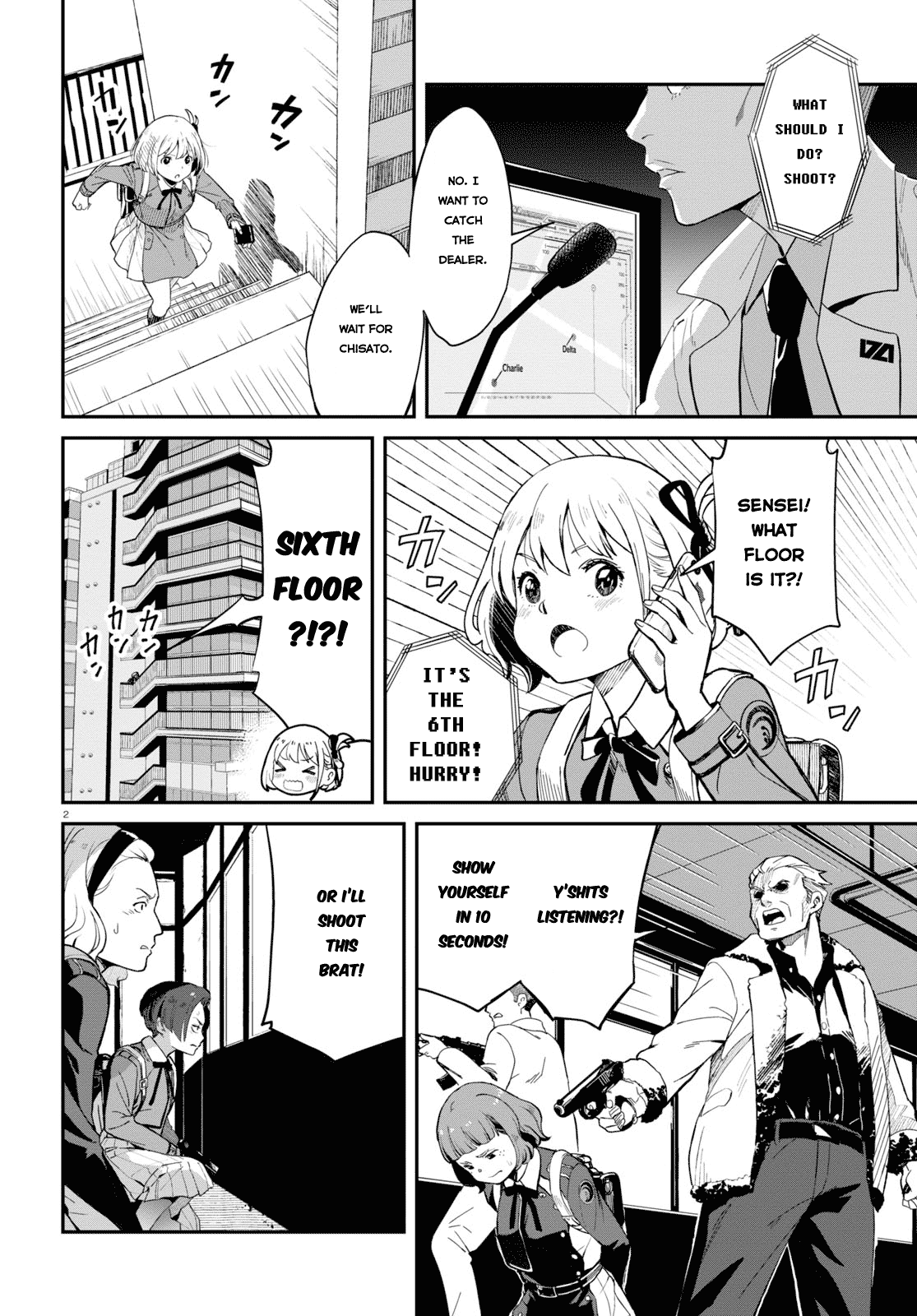 Lycoris Recoil Chapter 1 page 6 - Chapter 1