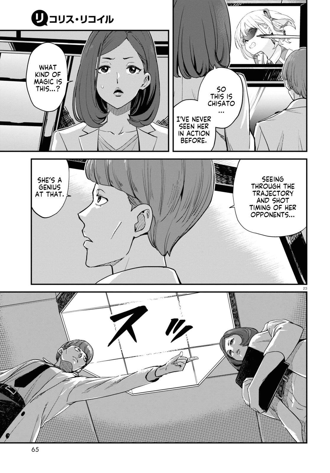 Lycoris Recoil Chapter 10 page 22 - Chapter 10
