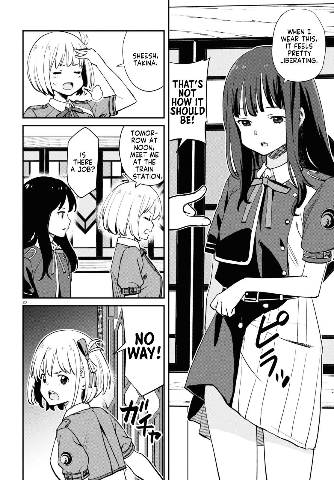 Lycoris Recoil Chapter 11 page 20 - Chapter 11