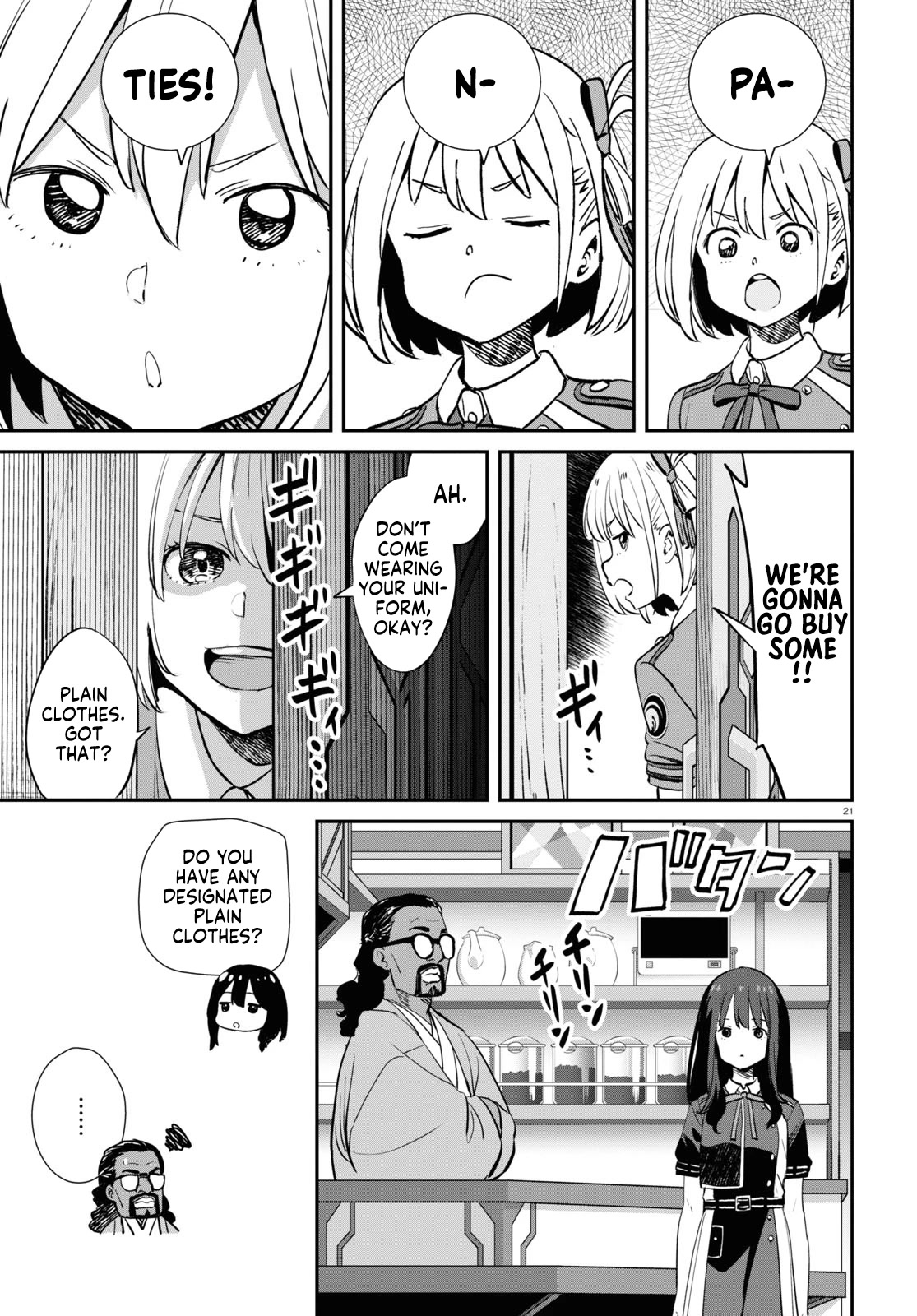 Lycoris Recoil Chapter 11 page 21 - Chapter 11
