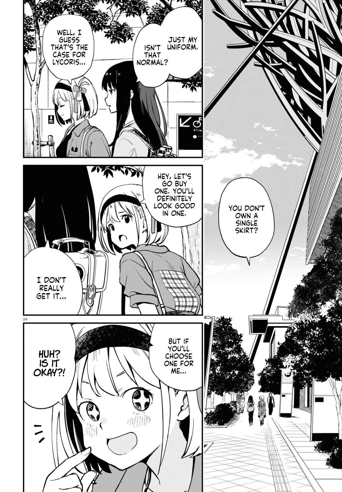 Lycoris Recoil Chapter 11 page 24 - Chapter 11