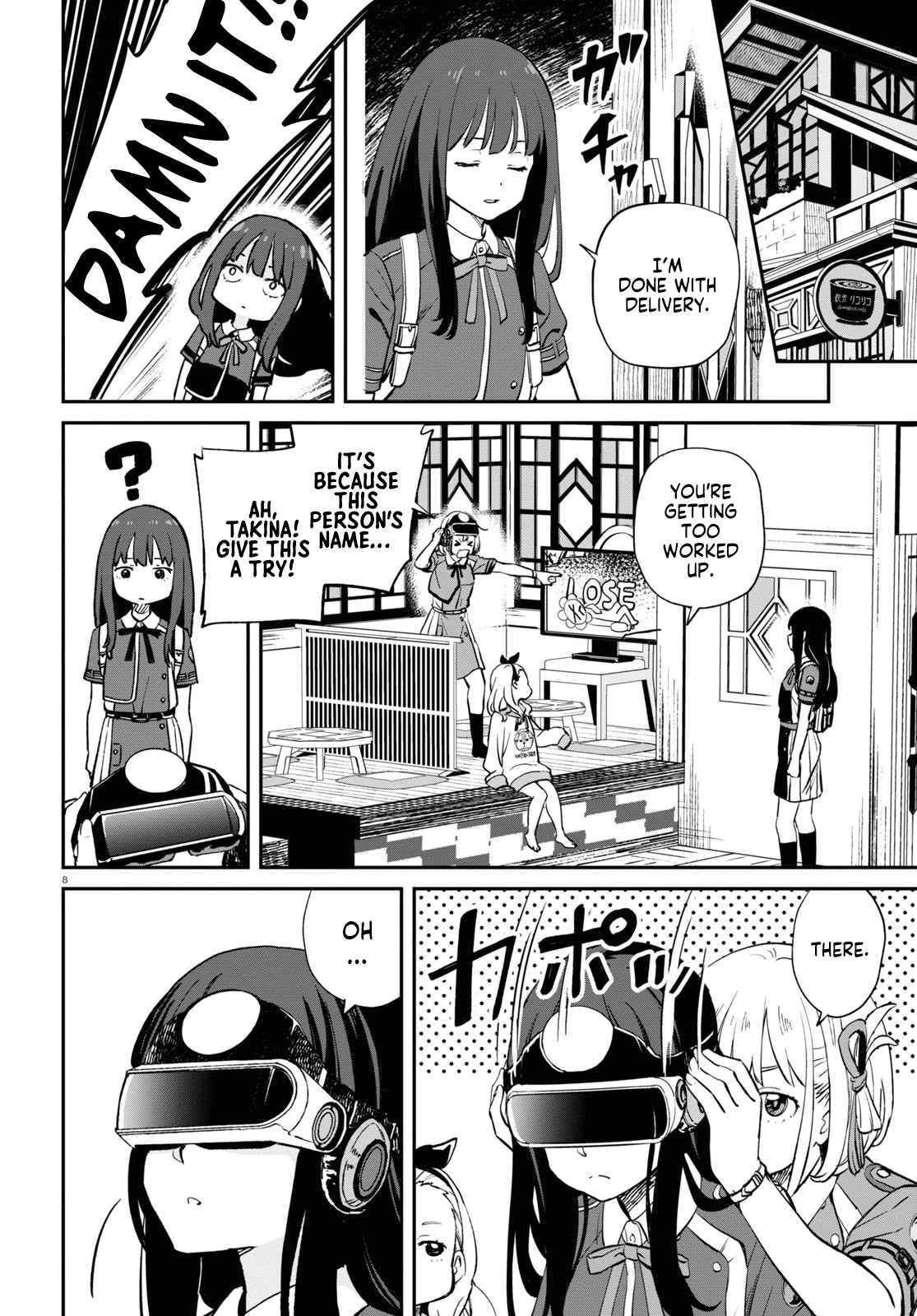 Lycoris Recoil Chapter 11 page 8 - Chapter 11