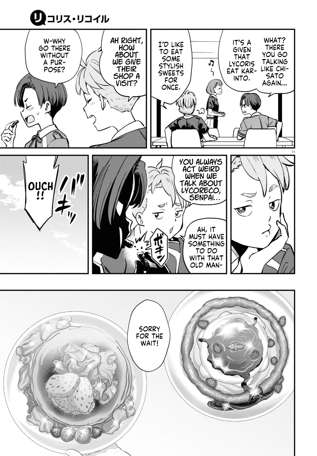 Lycoris Recoil Chapter 12 page 11 - Chapter 12