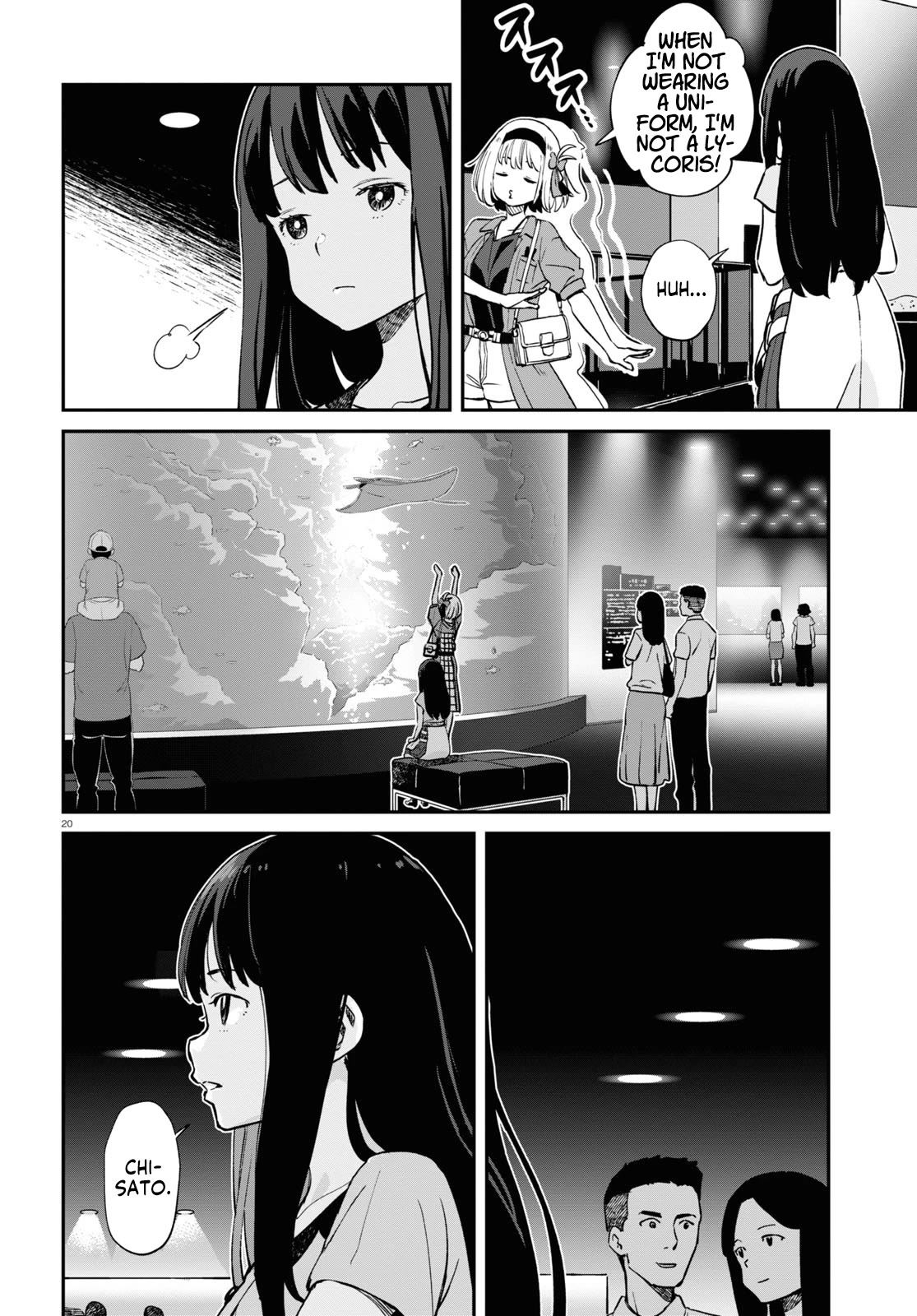 Lycoris Recoil Chapter 12 page 20 - Chapter 12