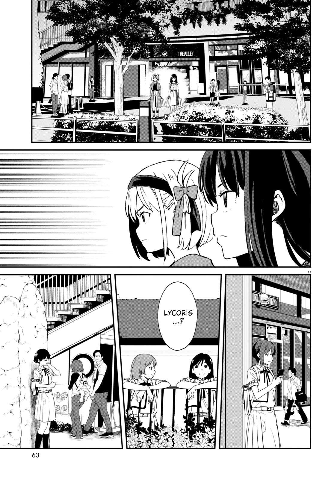 Lycoris Recoil Chapter 13 page 11 - Chapter 13