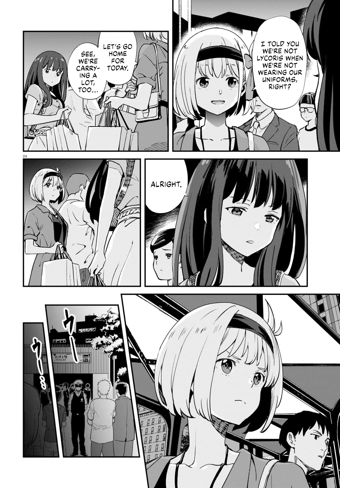 Lycoris Recoil Chapter 13 page 24 - Chapter 13