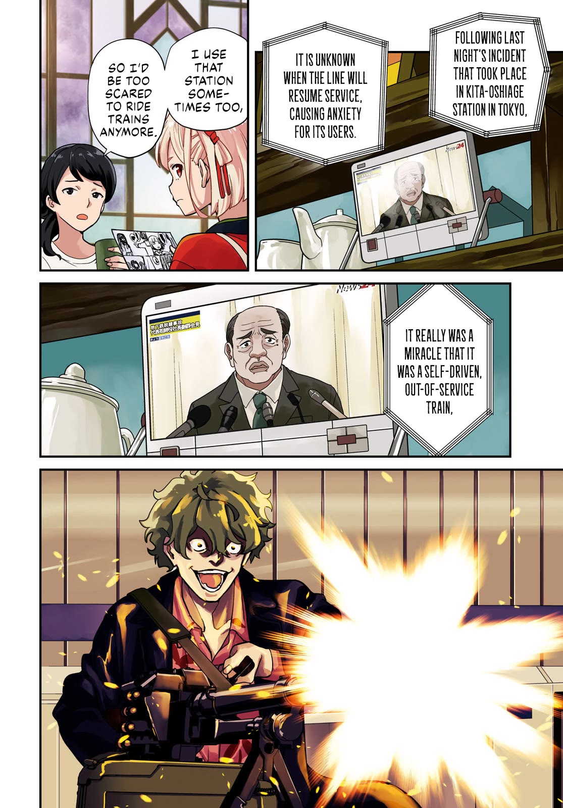 Lycoris Recoil Chapter 14 page 6 - Chapter 14