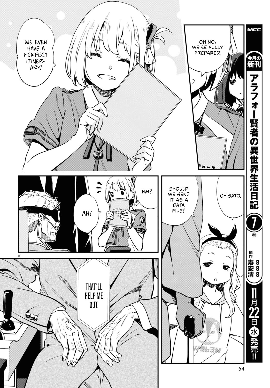 Lycoris Recoil Chapter 15 page 8 - Chapter 15