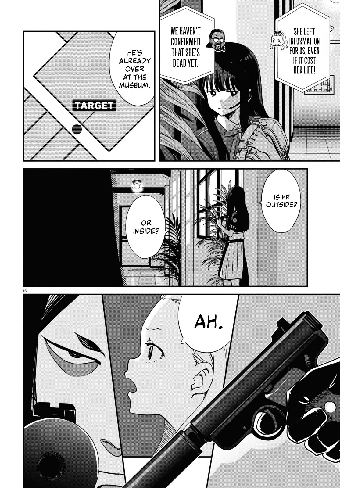 Lycoris Recoil Chapter 16 page 16 - Chapter 16
