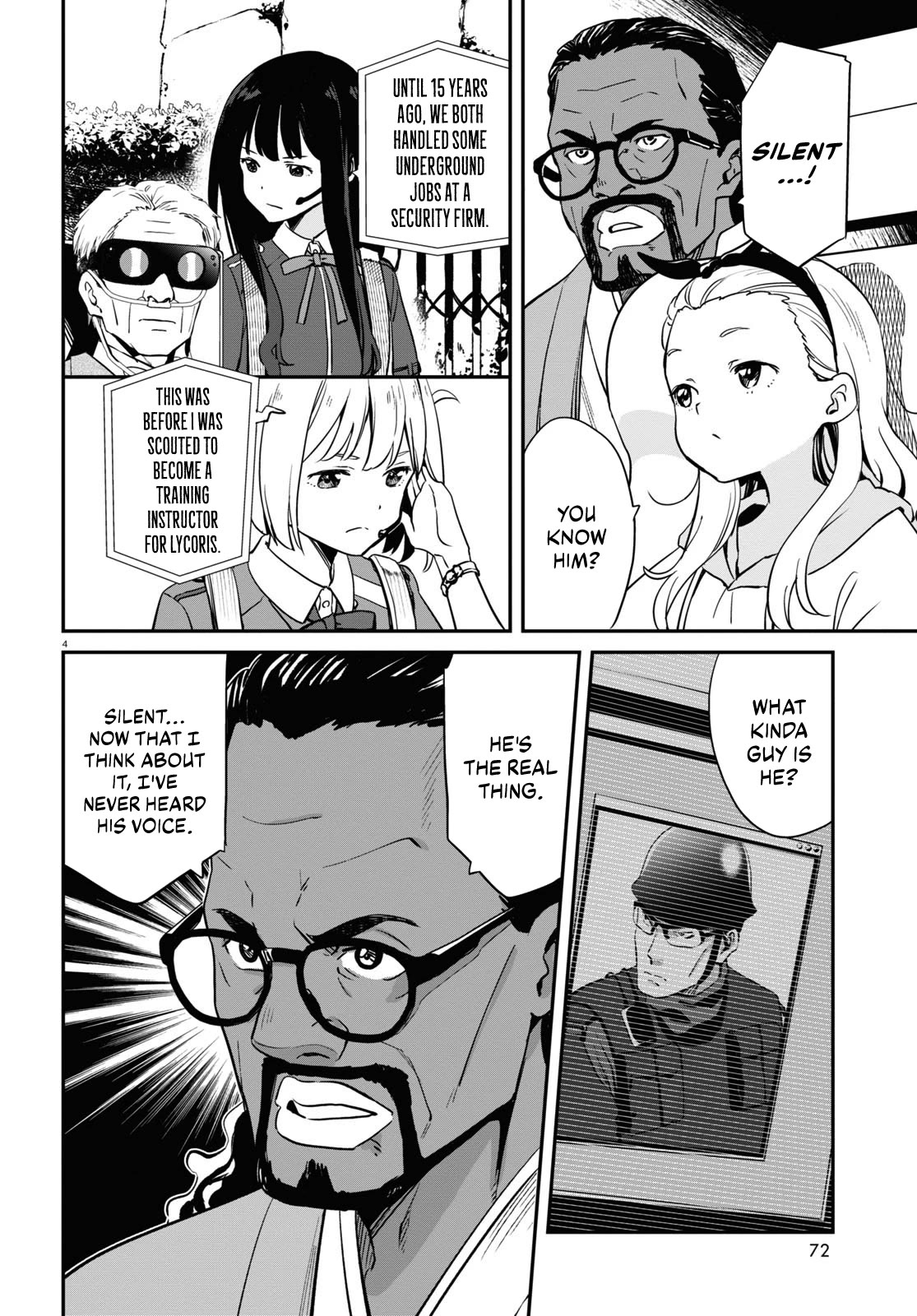 Lycoris Recoil Chapter 16 page 4 - Chapter 16
