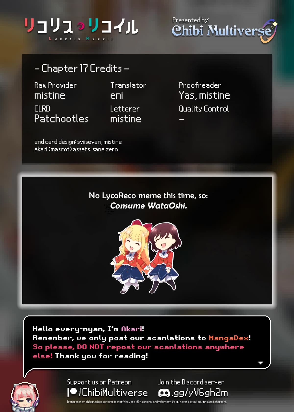 Lycoris Recoil Chapter 17 page 36 - Chapter 17