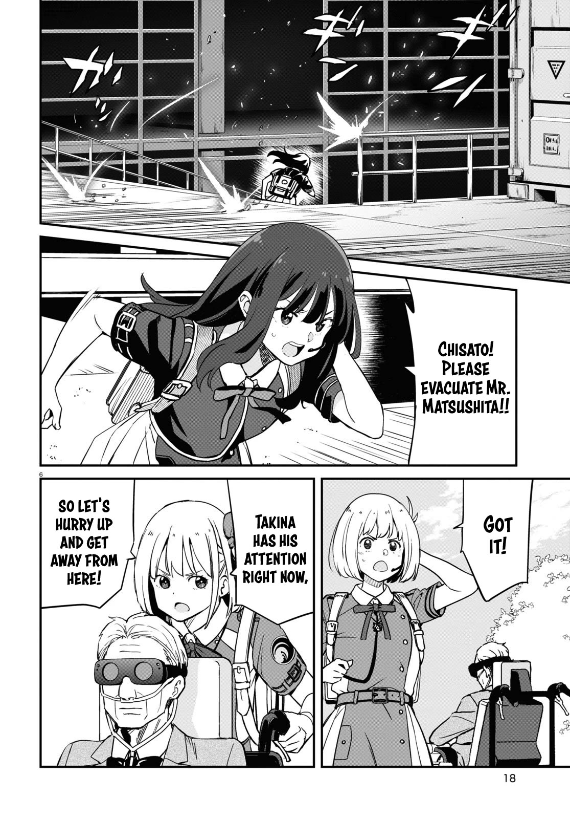 Lycoris Recoil Chapter 17 page 6 - Chapter 17