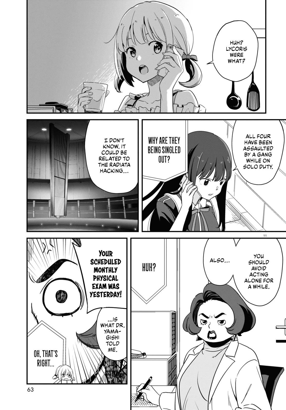 Lycoris Recoil Chapter 18 page 11 - Chapter 18