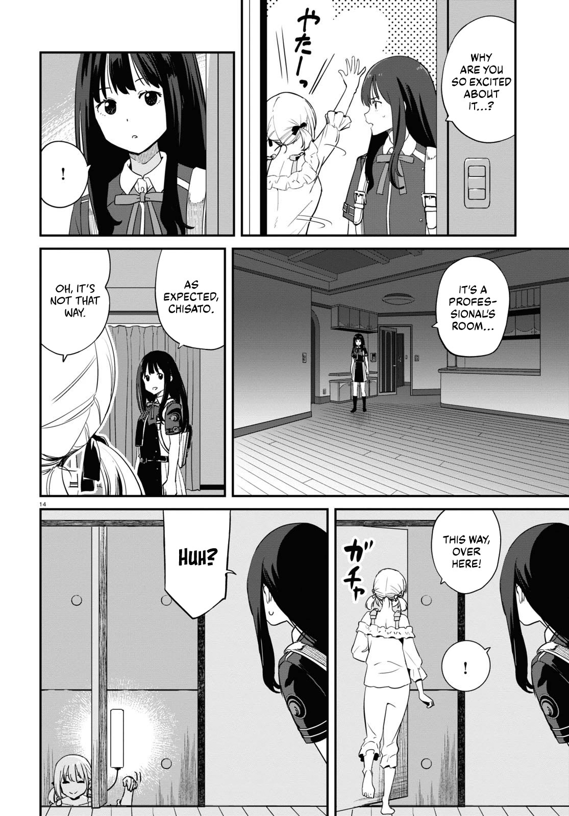 Lycoris Recoil Chapter 18 page 14 - Chapter 18