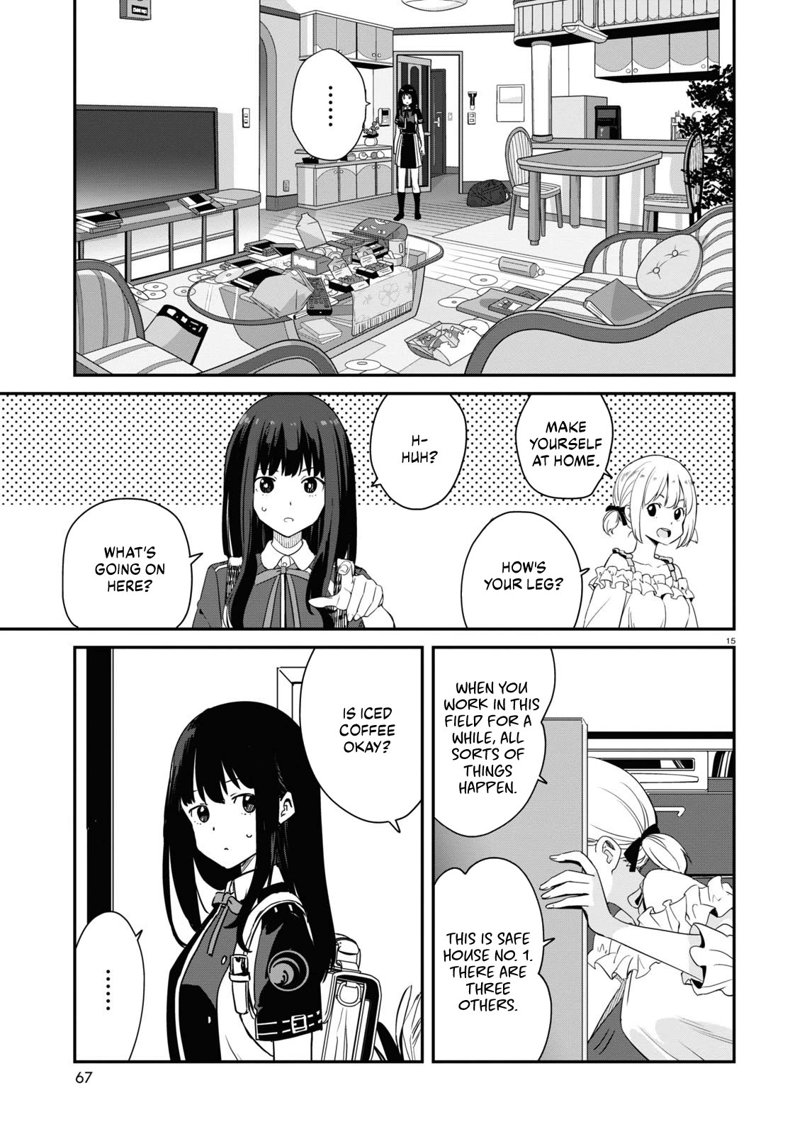 Lycoris Recoil Chapter 18 page 15 - Chapter 18