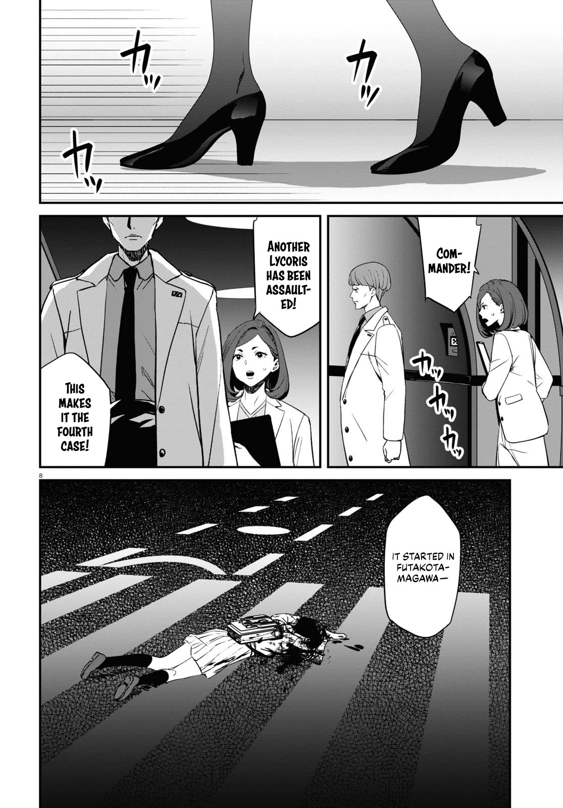Lycoris Recoil Chapter 18 page 8 - Chapter 18