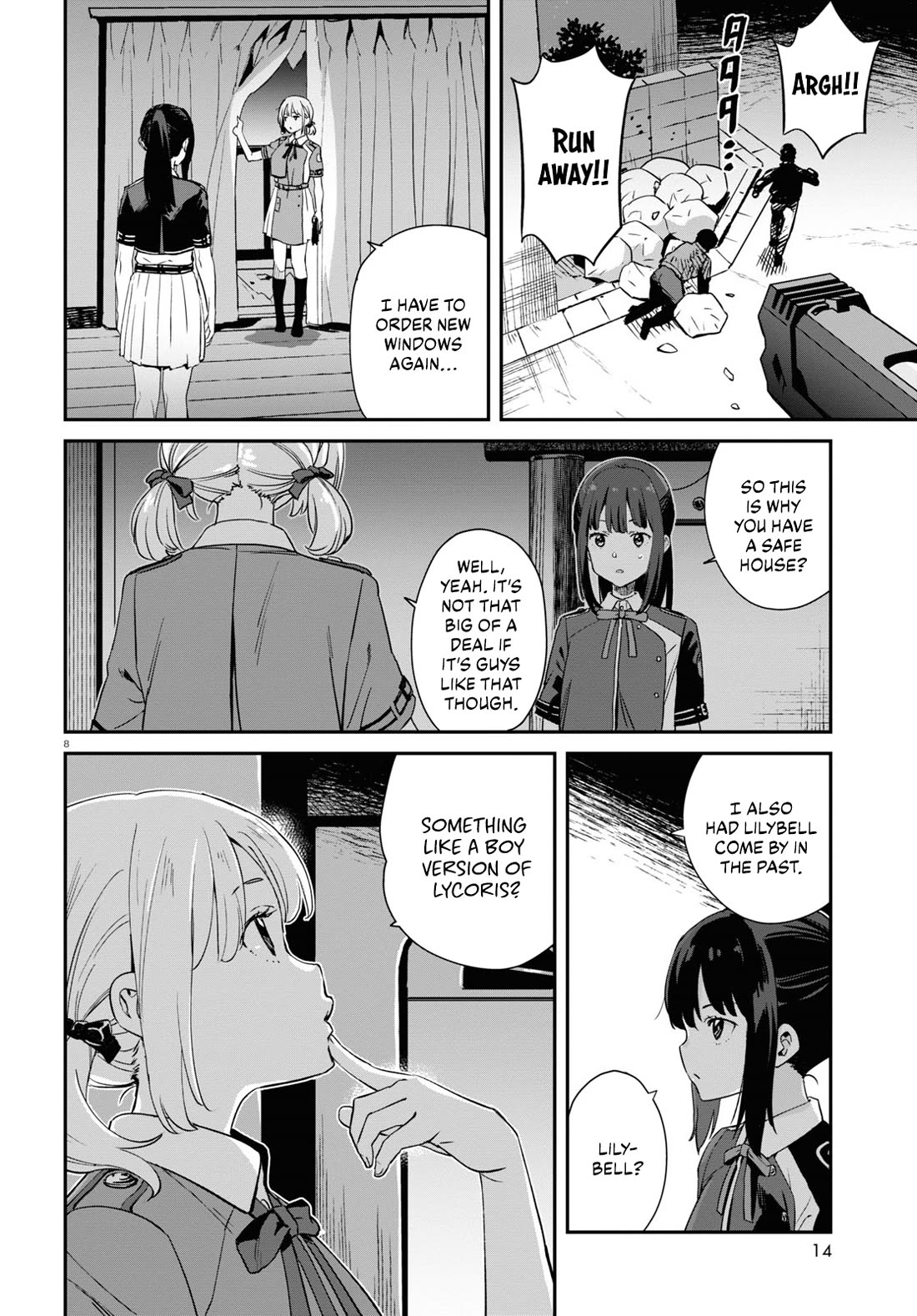 Lycoris Recoil Chapter 19 page 11 - Chapter 19
