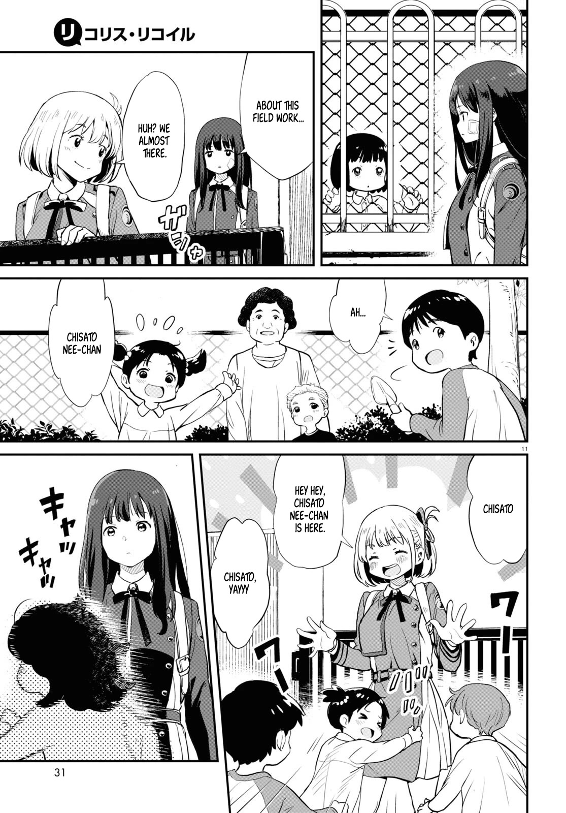 Lycoris Recoil Chapter 2 page 13 - Chapter 2