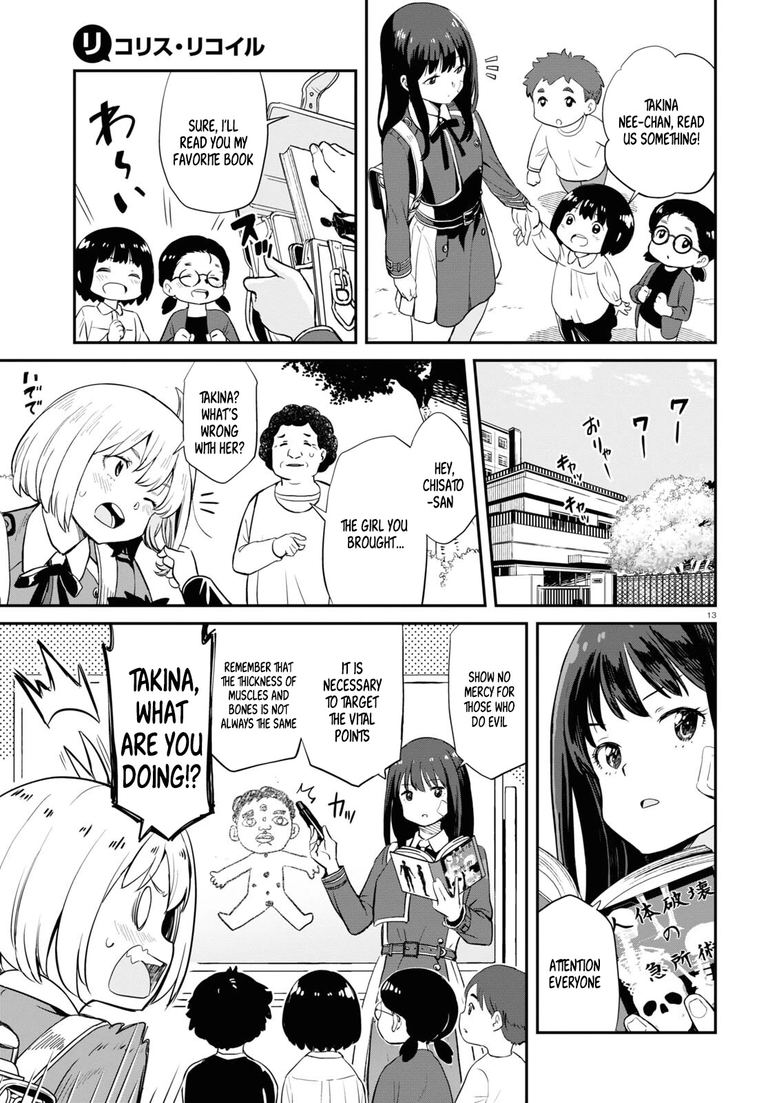 Lycoris Recoil Chapter 2 page 15 - Chapter 2