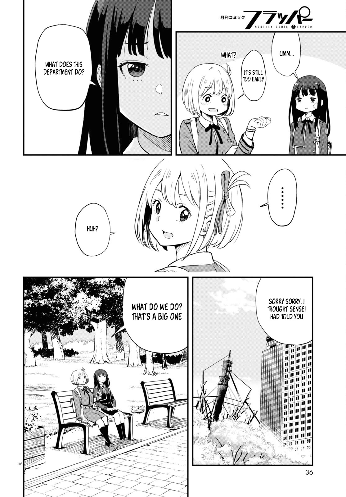 Lycoris Recoil Chapter 2 page 18 - Chapter 2
