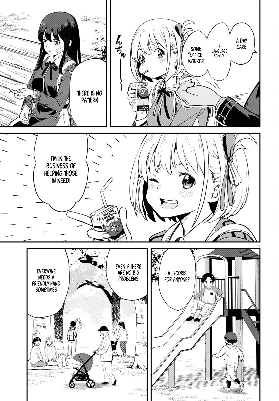 Lycoris Recoil Chapter 2 page 19 - Chapter 2