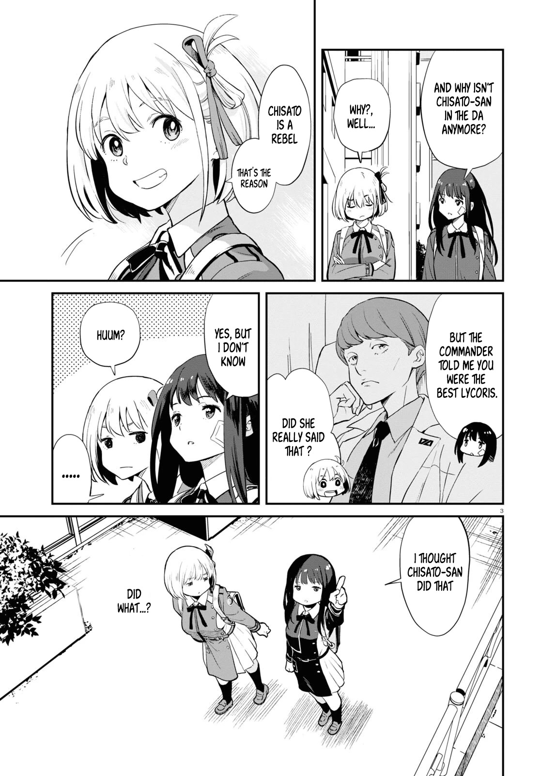 Lycoris Recoil Chapter 2 page 5 - Chapter 2