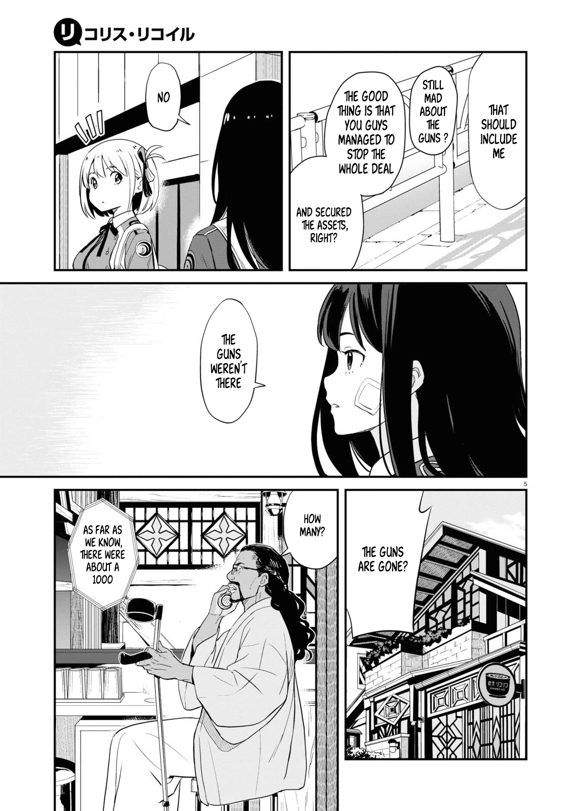 Lycoris Recoil Chapter 2 page 7 - Chapter 2