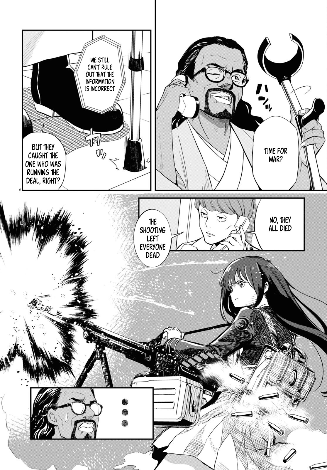 Lycoris Recoil Chapter 2 page 8 - Chapter 2