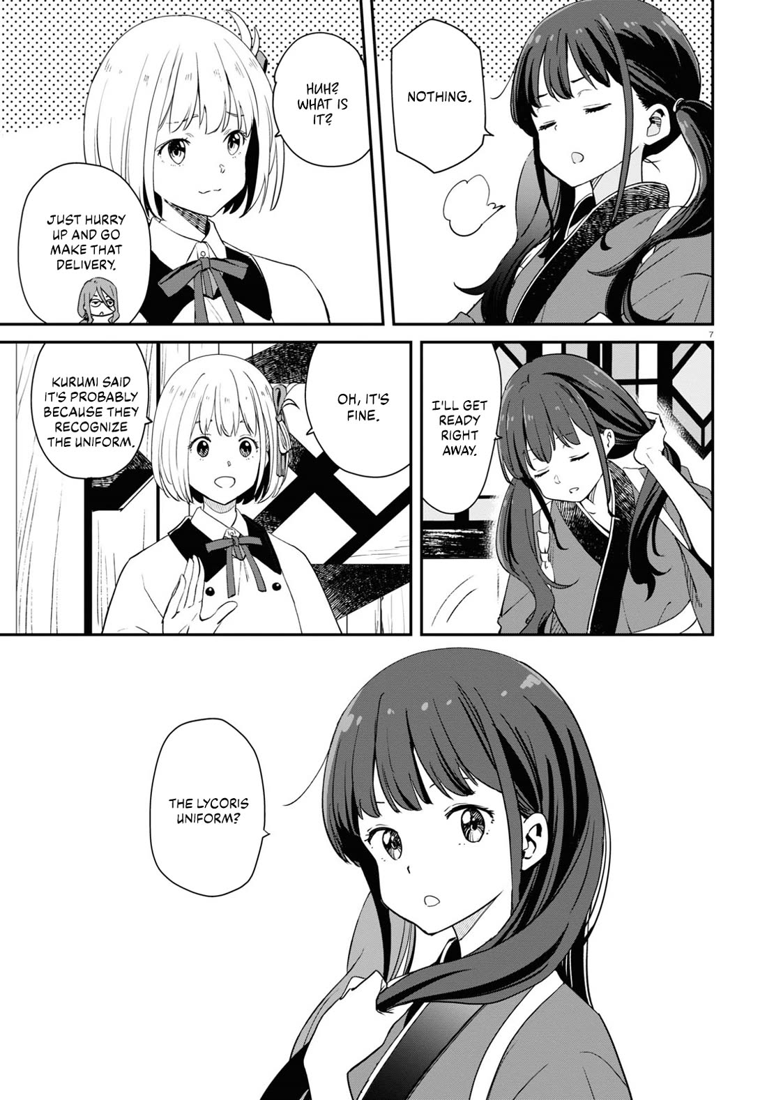 Lycoris Recoil Chapter 20 page 8 - Chapter 20