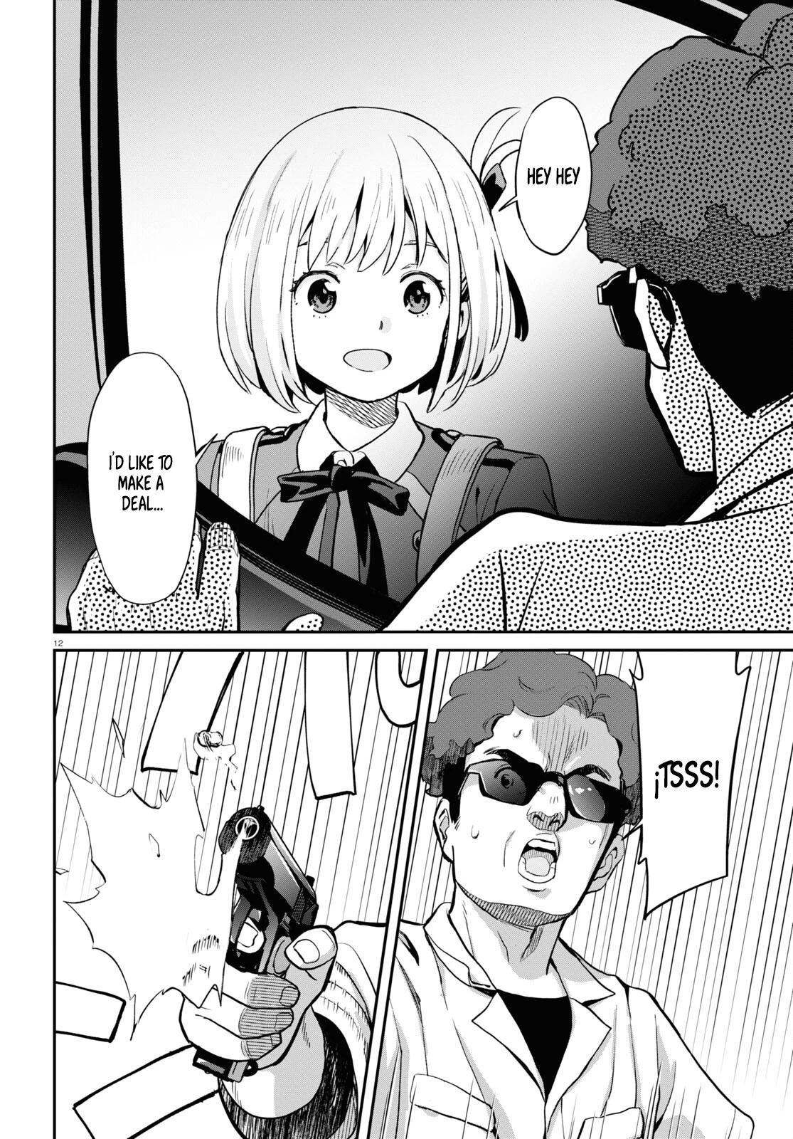 Lycoris Recoil Chapter 3 page 13 - Chapter 3