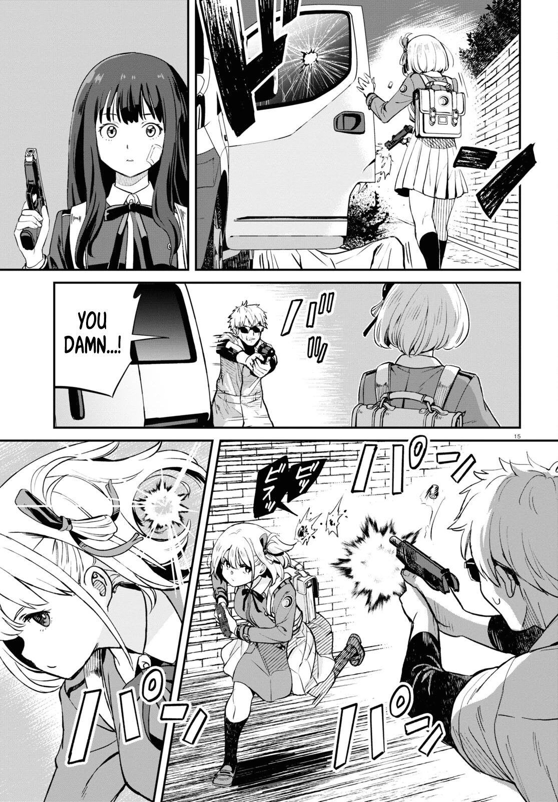 Lycoris Recoil Chapter 3 page 17 - Chapter 3