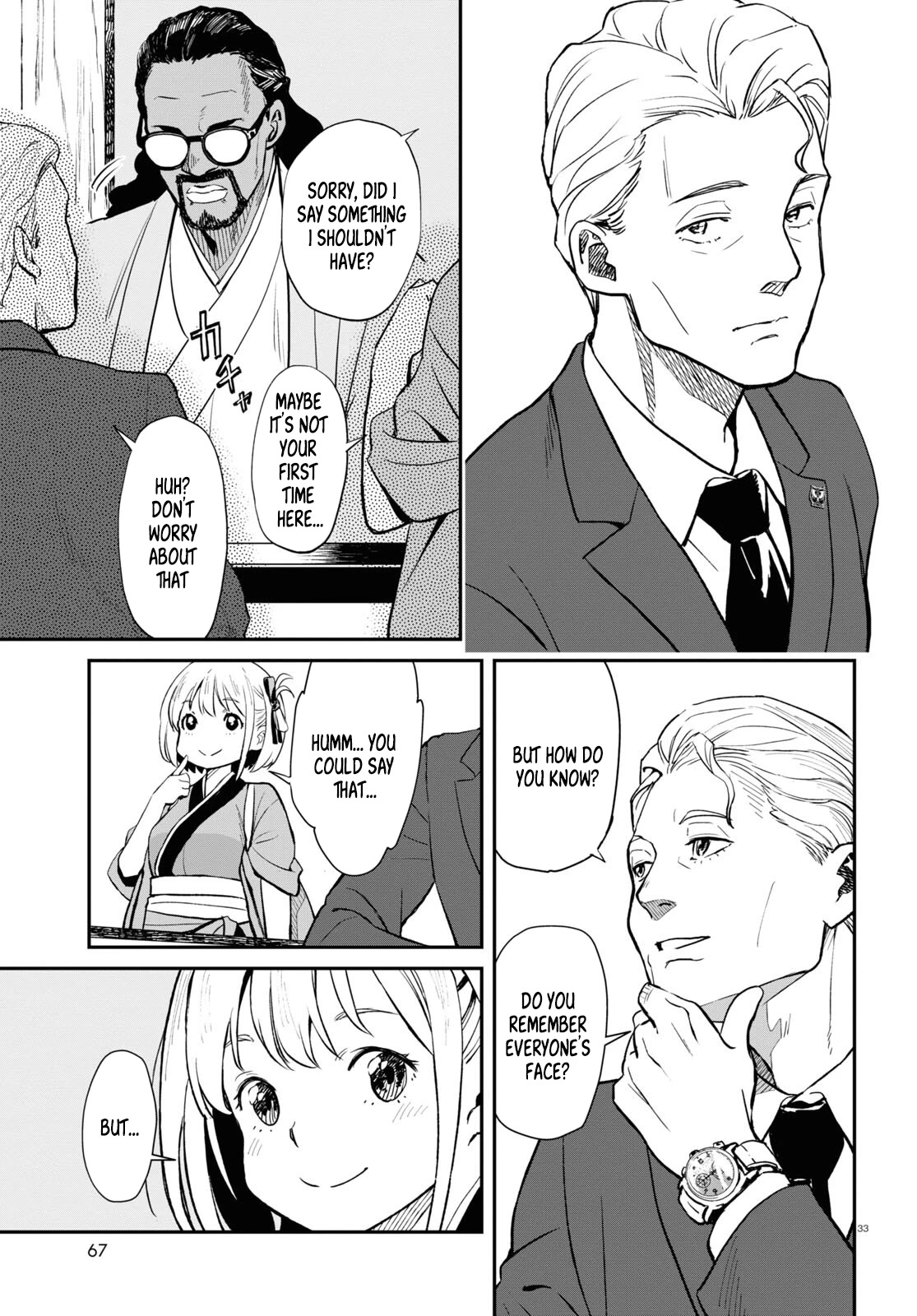 Lycoris Recoil Chapter 3 page 35 - Chapter 3